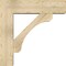 Ekena Millwork Legacy Block Rough Sawn Bracket w/ Offset Brace, Douglas Fir, 8"W x 30"D x 30"H BKT0806X30X30LEC05RDF - alternate 3